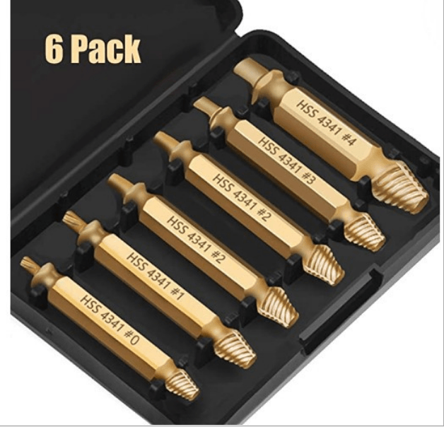 Screw extractor (4 pcs./5 pcs./6 pcs.)