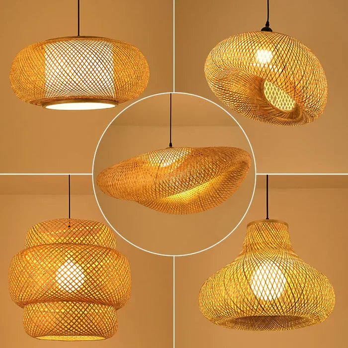 RayaLicht – Handmade Rattan Pendant Lamp for Your Interior