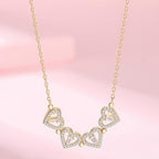 Hollow Four Leaf Clover Necklace