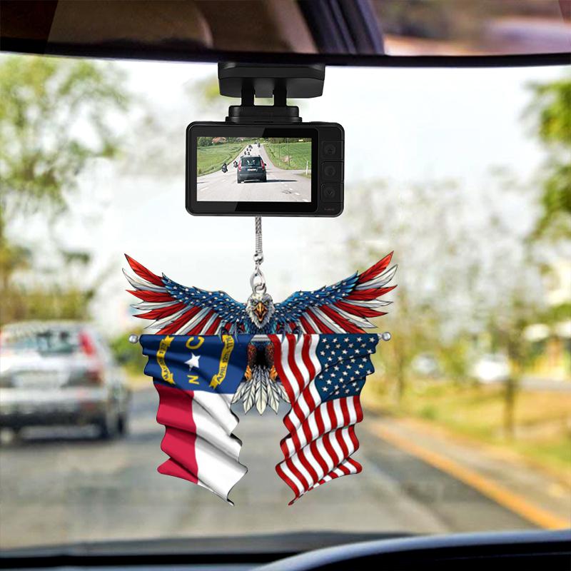 Eagle Flag Hanging Ornaments for Car