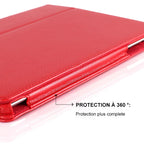 Tablet case with sleep/wake function