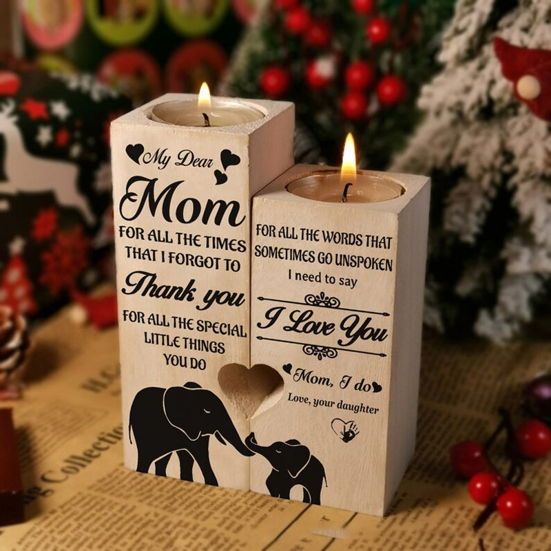 Smile A Lot More - Candle holder