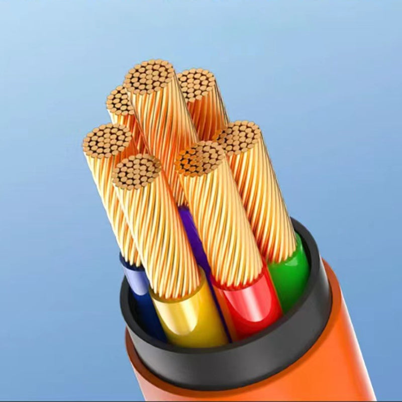Rotating elbow data cable