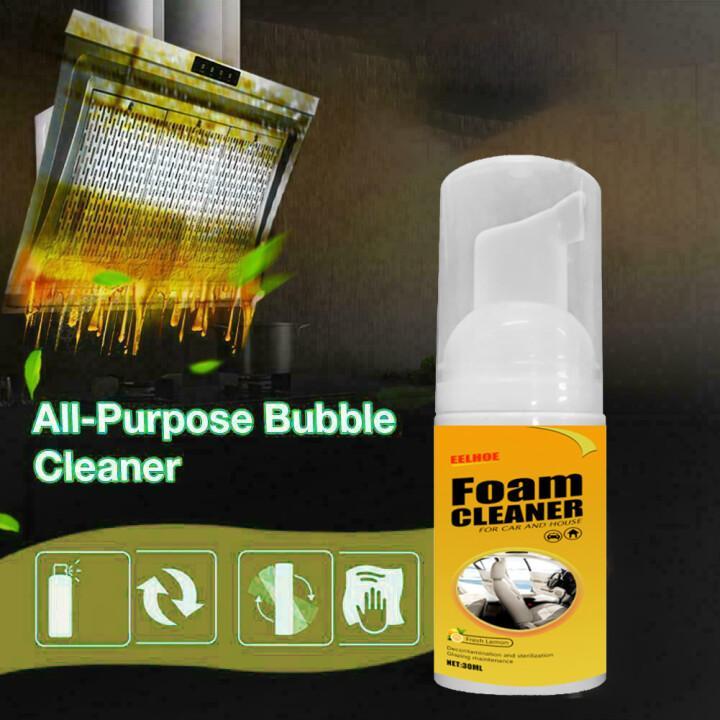 Multi-functional foam cleaner