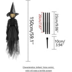 Glowing Hand-Holding Halloween Witch Decor
