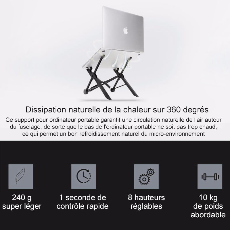 Ciaovie support adjustable for laptop