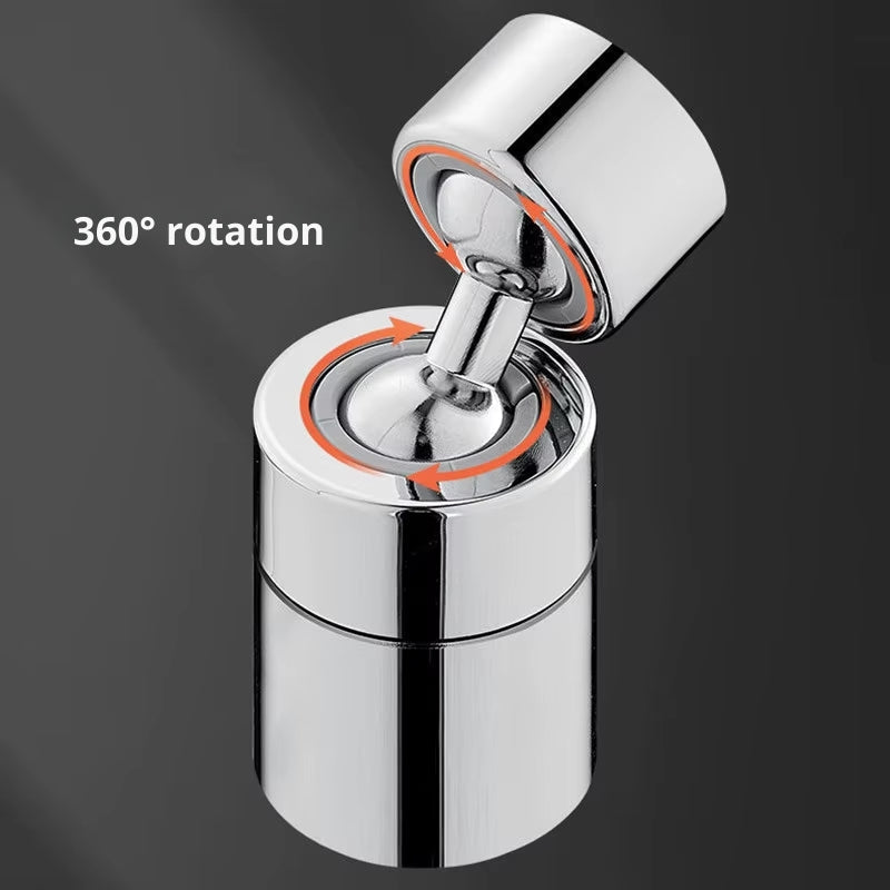 SprayMaster 360° Adjustable Faucet Attachment with Dual Spray Modes