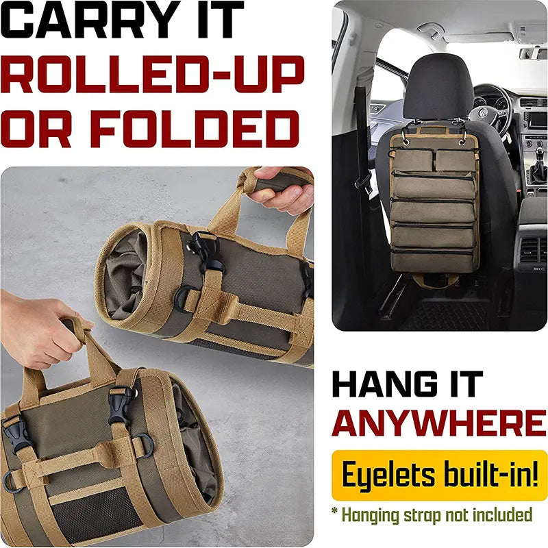 Tool Roll Bag Organizer