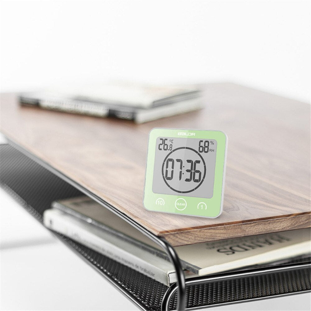 Waterproof Shower Clock – Always On Time, Even In The Bathroom
