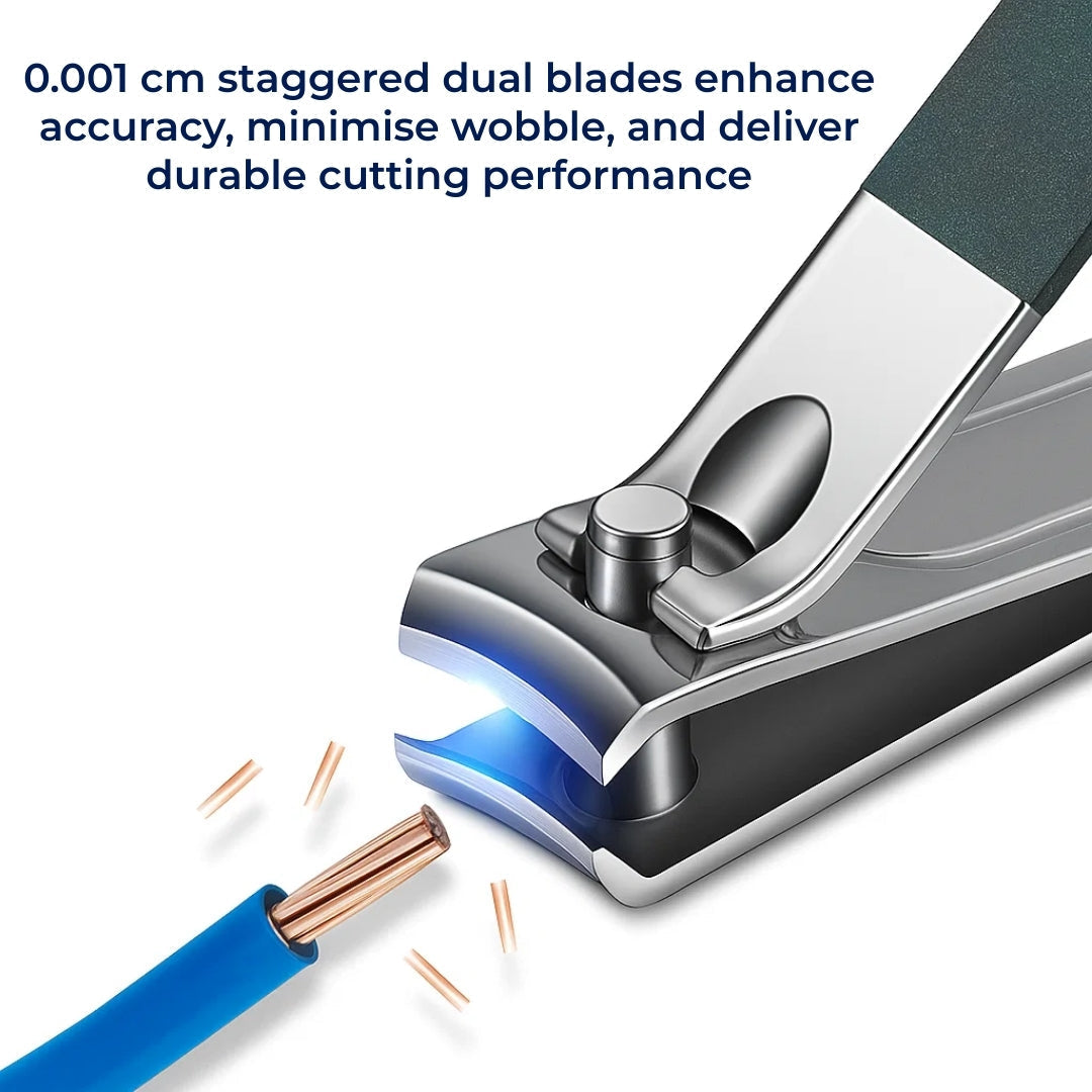 Precise Nail Trimming – Durable Stainless Steel – Compact Design – Ideal for Travel, Home & Everyday Grooming