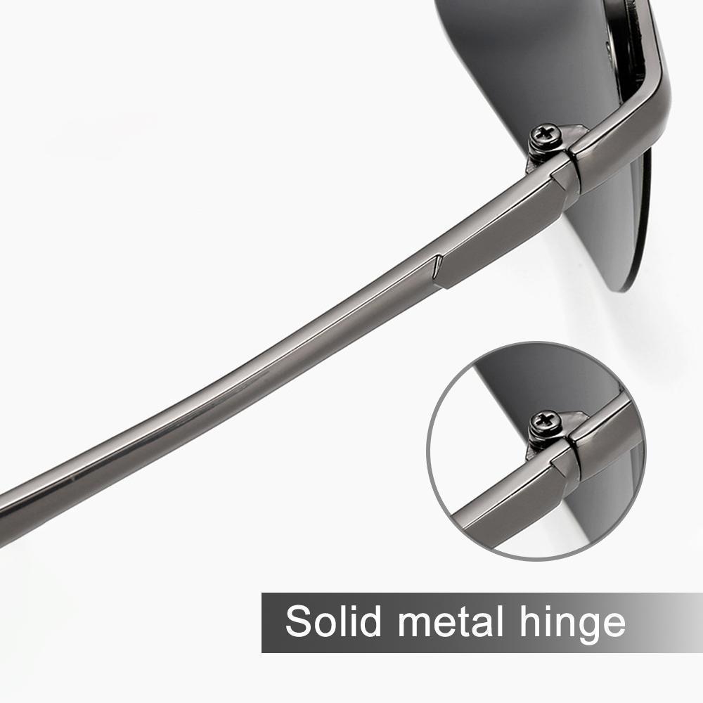 Polarized color-changing sunglasses