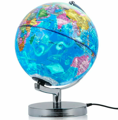 World Globe Led Constellation Map & Night Light