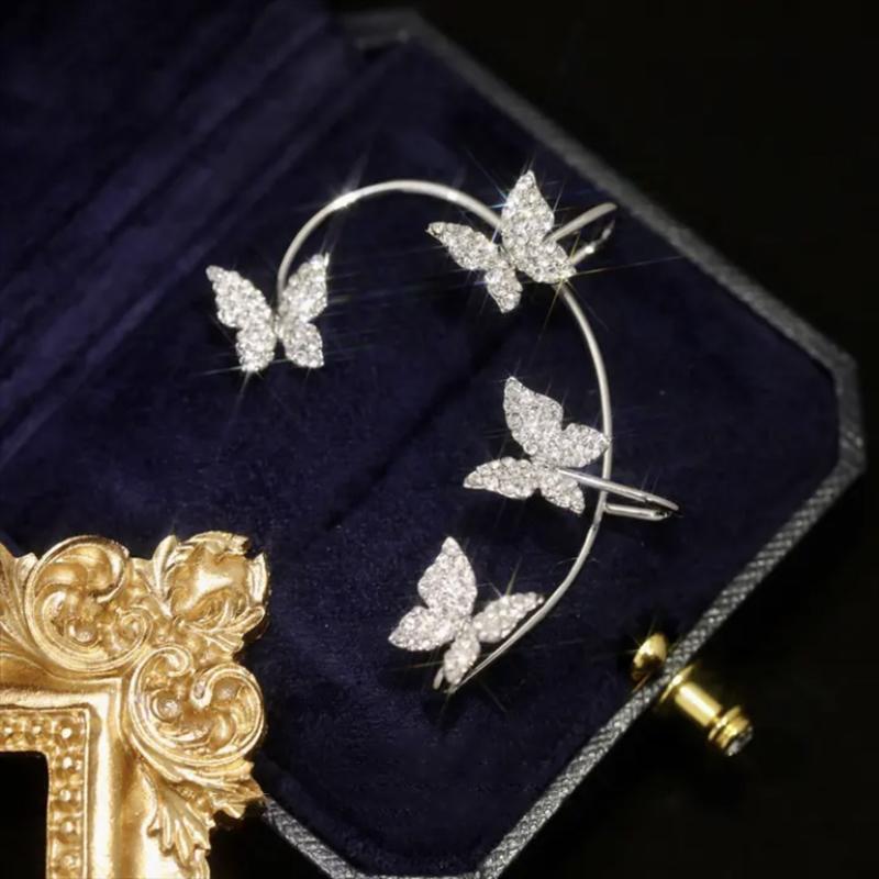 Shiny Zircon Earrings