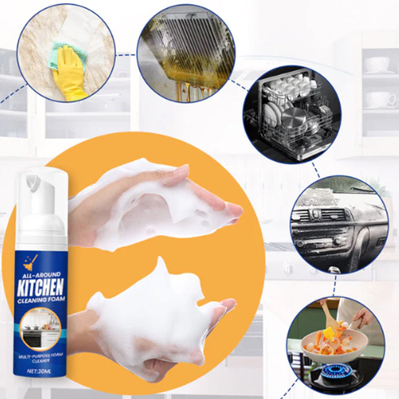 Heavy Duty Kitchen Foam Degreaser & Cleaner