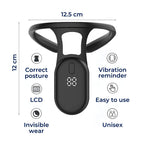 Posture Corrector for Neck and Back Support | Real-Time Feedback for Spine Alignment and Improved Posture