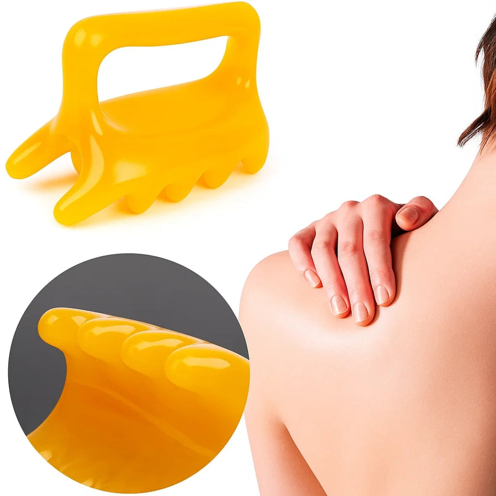 Knot Relief – Smooth-Edge Handheld Design – Back & Shoulder Recovery – Relax Muscles & Boost Circulation