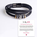 I will always be with you - Double row bracelet