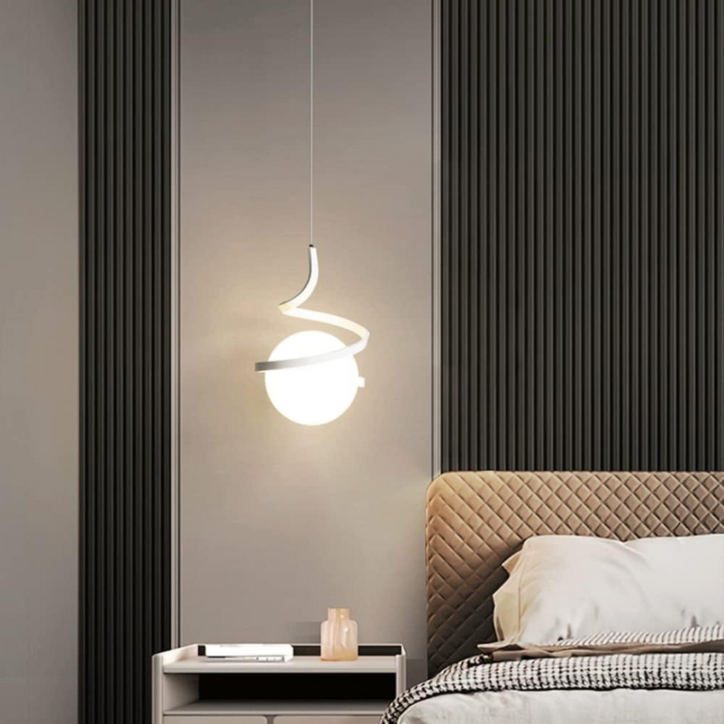 Scandinavian LED Pendant Light for Living Room, Bedroom, or Dining Area