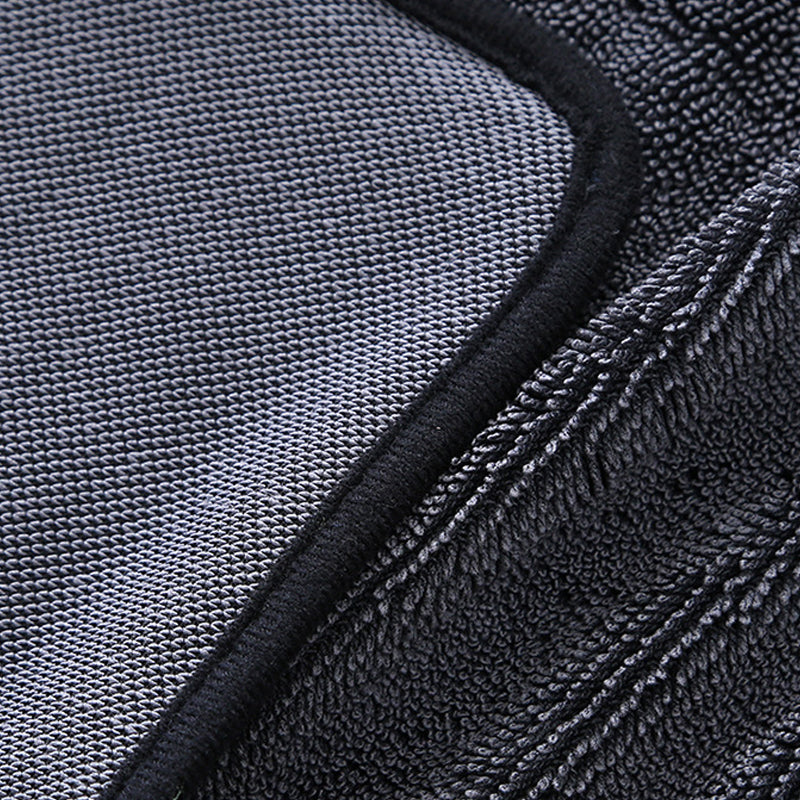 Twisted microfiber towel for car washing and glass cleaning