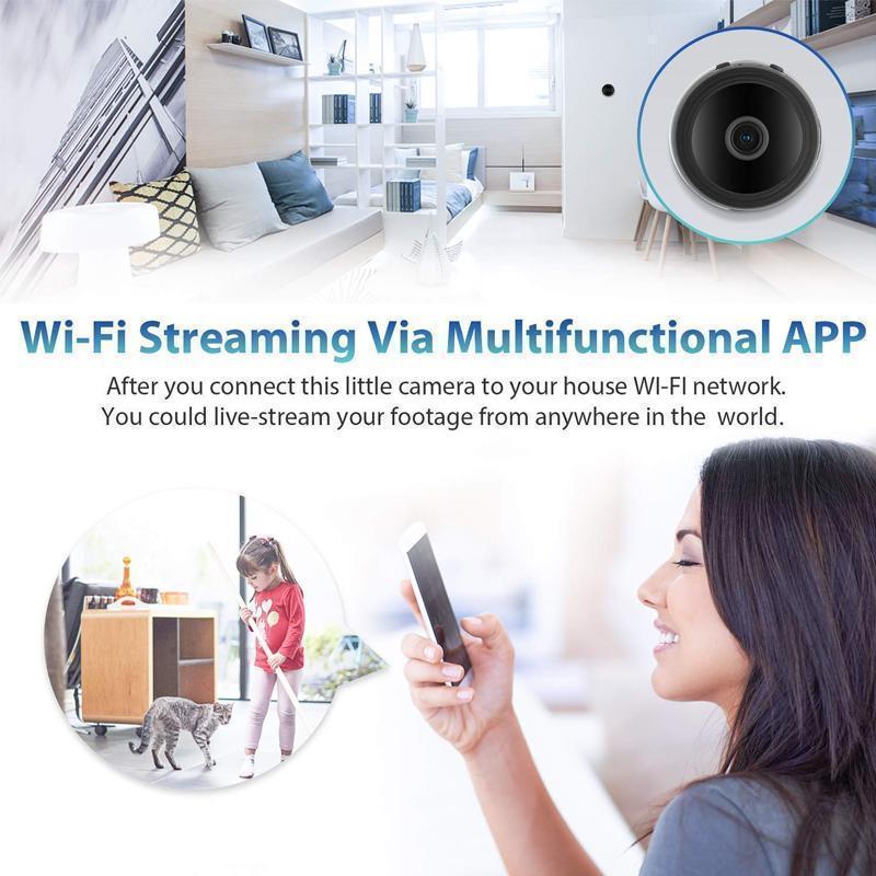 1080p Magnetic WiFi Mini Camera-RV Trailer Rear View Camera