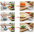 12-IN-1 multifunctional tool for cutting vegetables