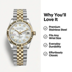 Stainless Steel Wristwatch | Classic Design