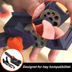 Universal adjustable drill hole gauge