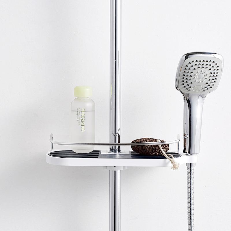 Multifunctional shower shelf