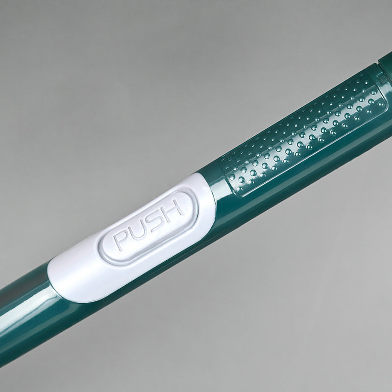 Hydraulic long handle toilet brush