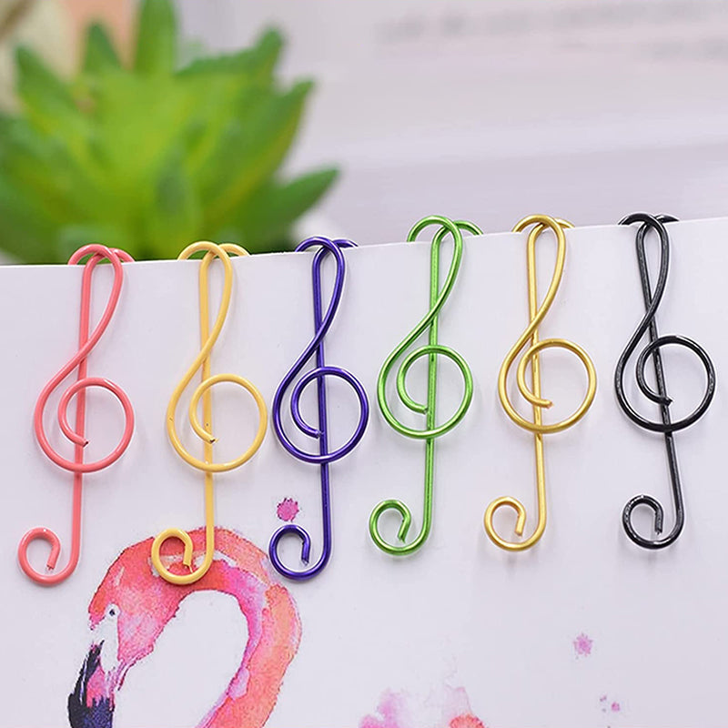 Music Multicolored Paperclips made of Metal