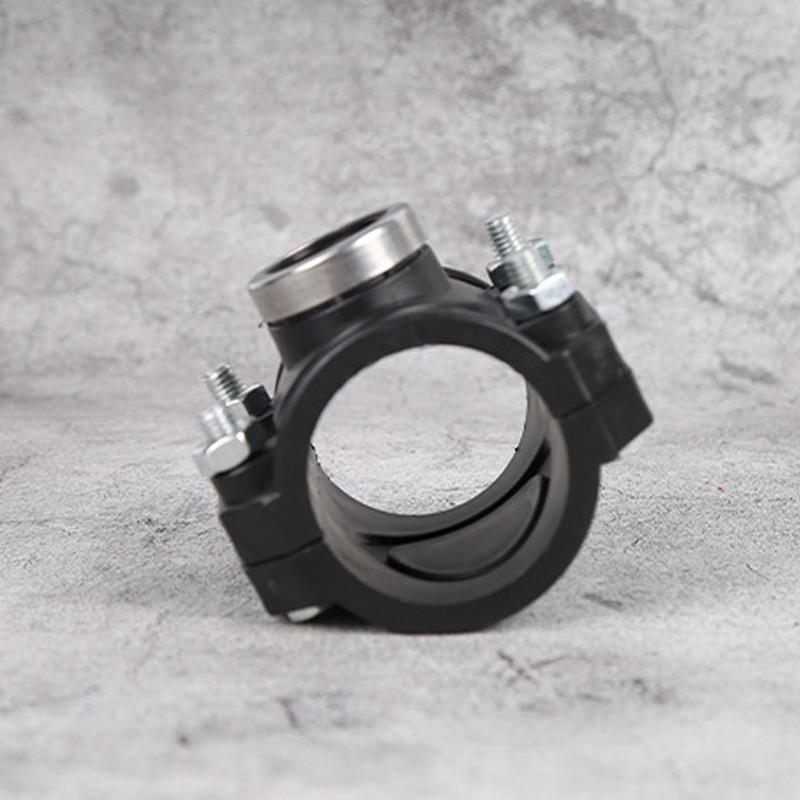 Clamp saddle drain valve