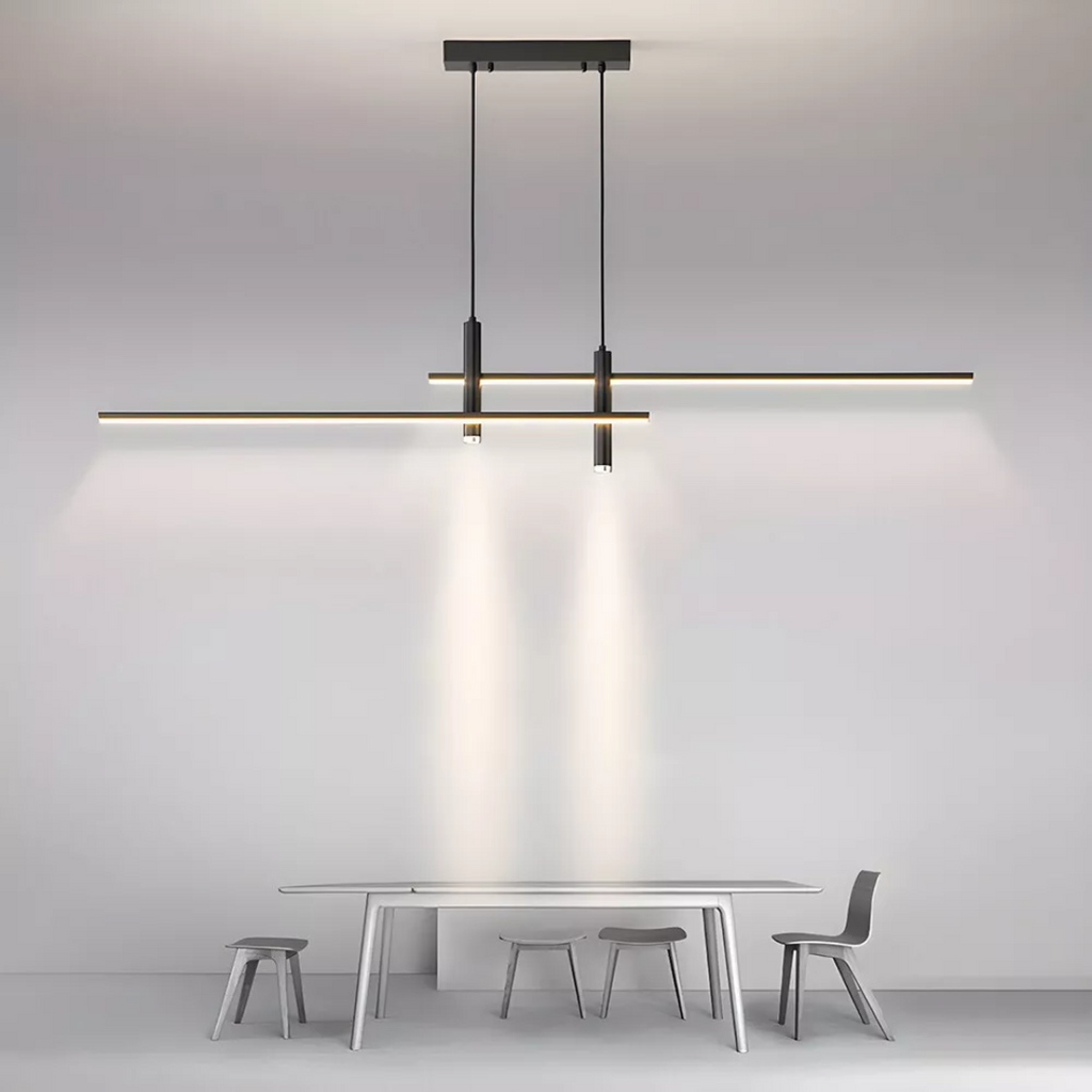Minimalist Design Pendant Light for Dining Tables in Two Lengths