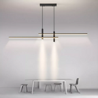 Minimalist Design Pendant Light for Dining Tables in Two Lengths