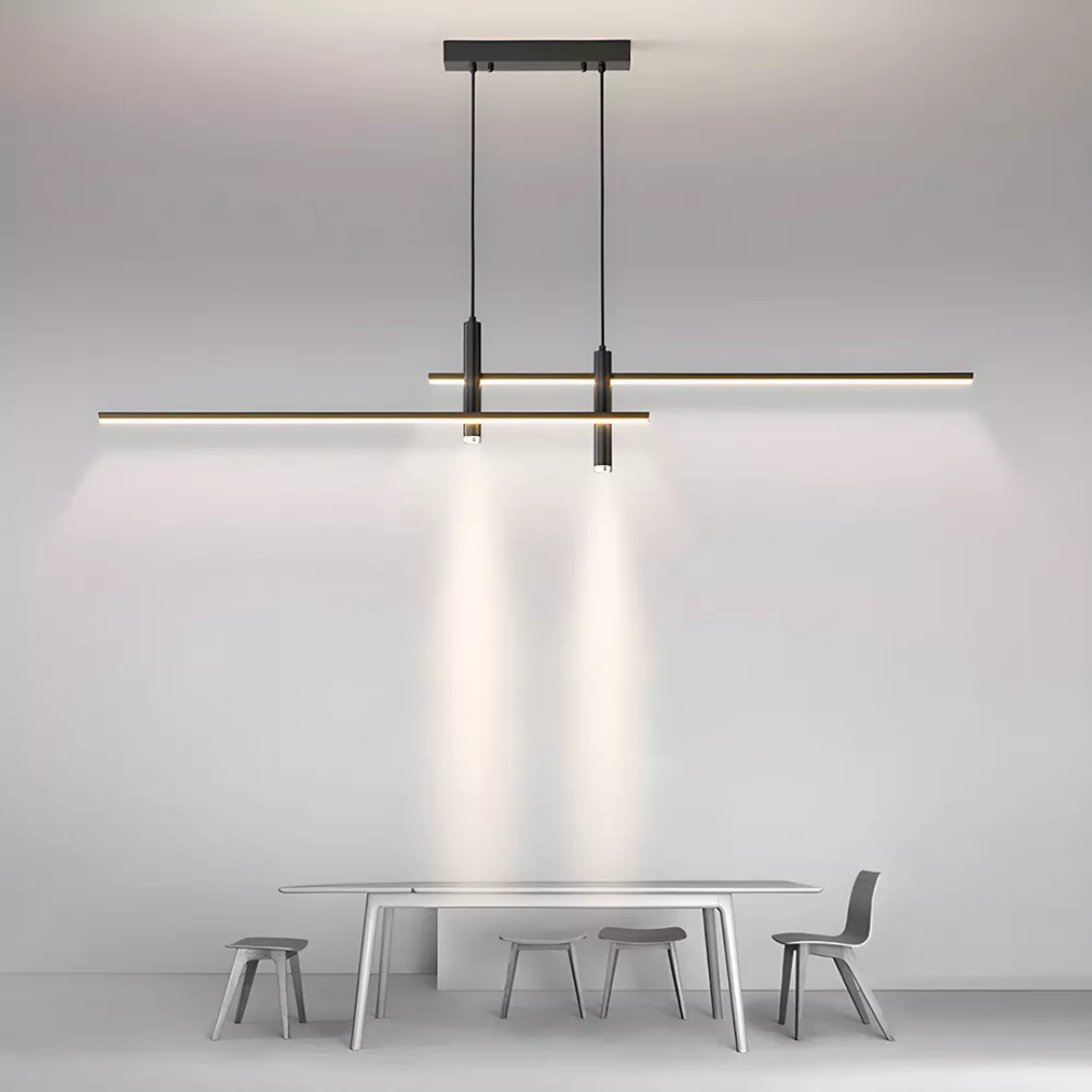 Minimalist Design Pendant Light for Dining Tables in Two Lengths