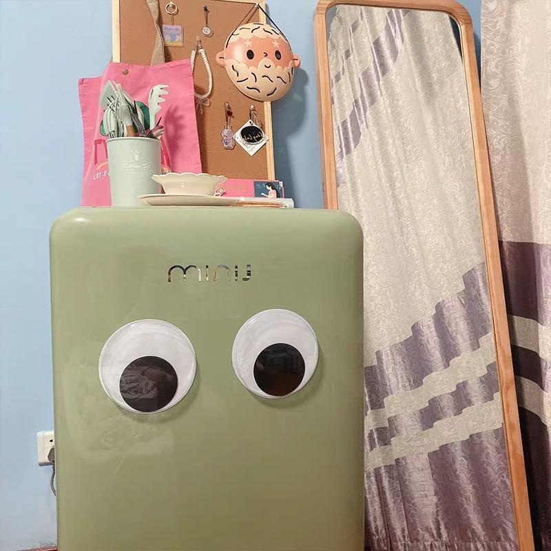 Refrigerator Sticker - Wiggly Eyes