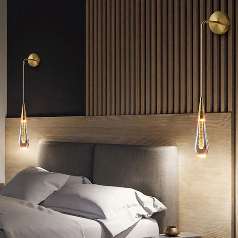 GlimmerGlass | Modern Crystal Raindrop Light