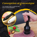 tender meat quick pin press