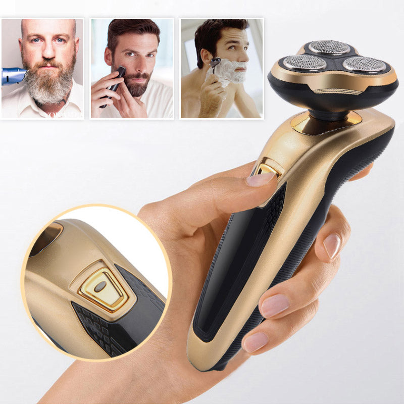 3-in-1 rechargeable multifunctional shaver for men