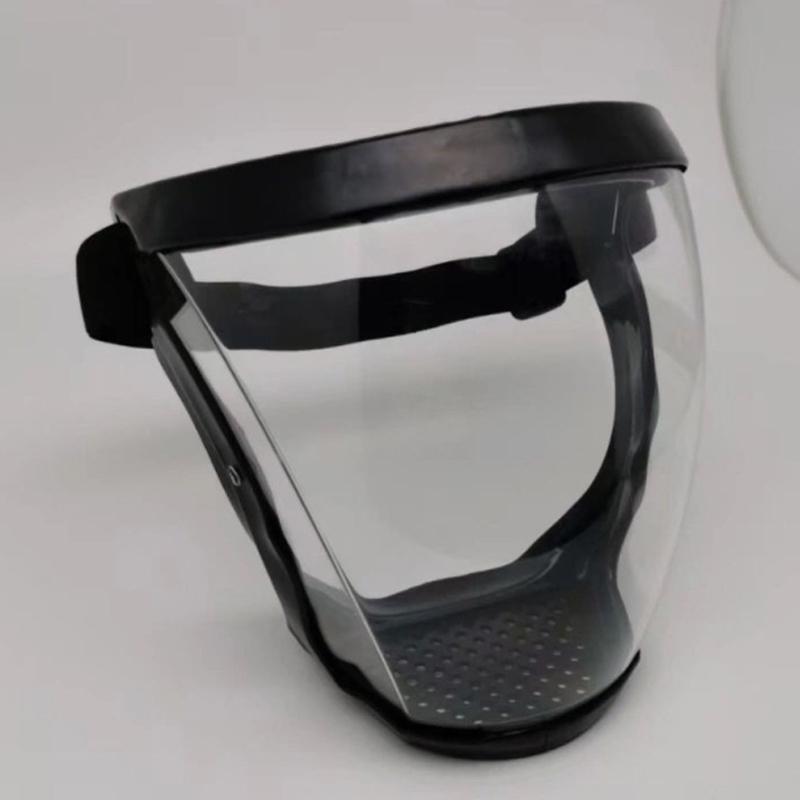 Super protective anti-fog face shield