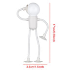 Creative Bendable Cartoon Night Light with Suction