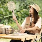 2024 New Dual-Use Foldable Electric Mosquito Swatter