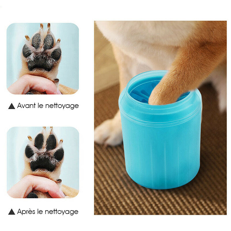 Drink cup for pets' paws
