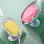 Draining Soap Holder – Keep Soap Dry – Strong Suction Cup – No Drill Mount – Hygienic Bathroom & Shower Storage Solution