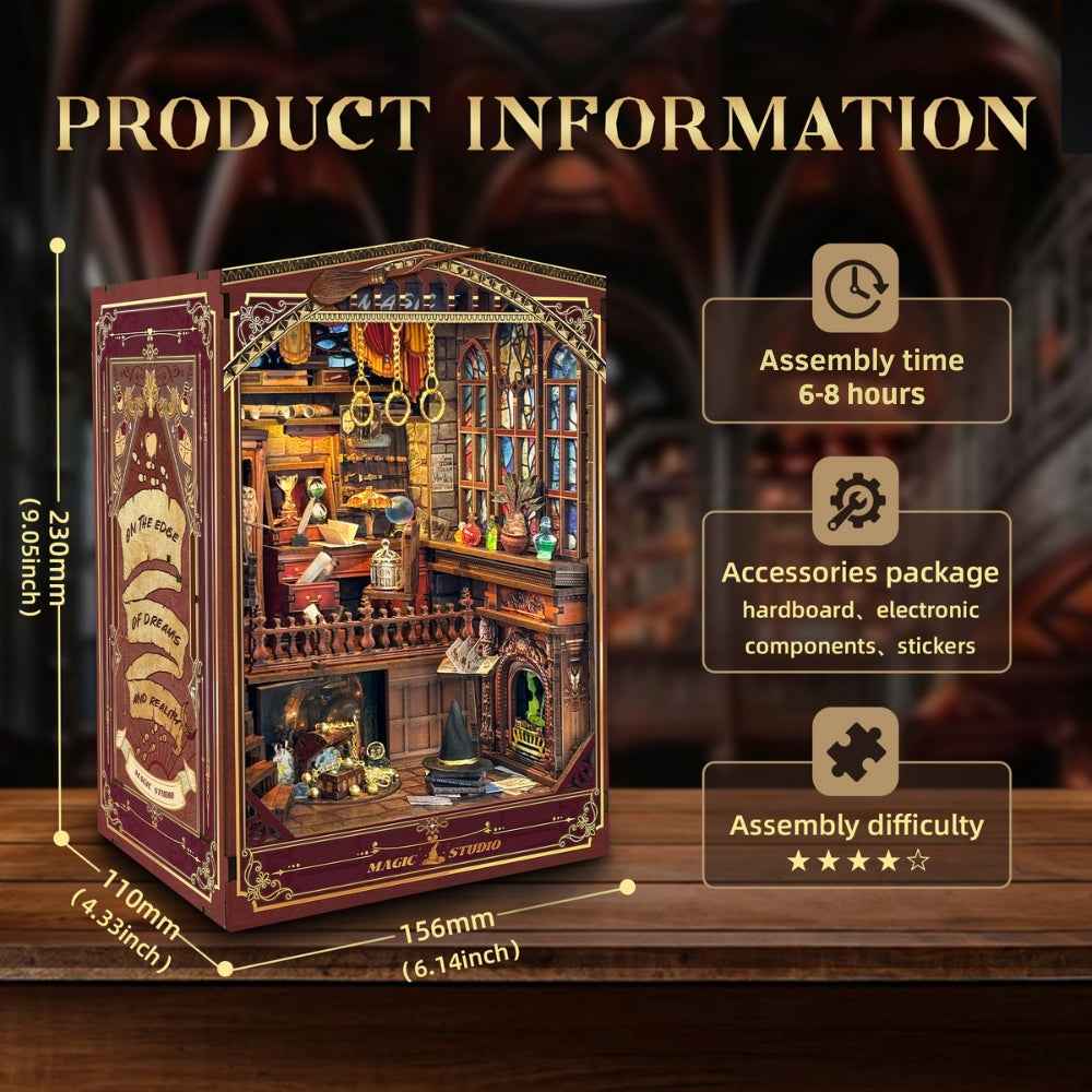 Magic Studio DIY Book Nook Kit