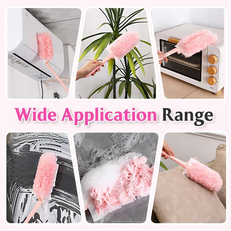 Foldable, washable electrostatic duster