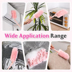 Foldable, washable electrostatic duster
