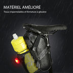 Waterproof bike bag under the saddle