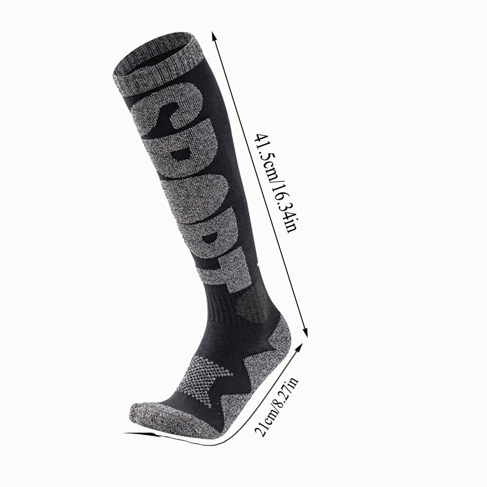 Winter Sports Premium Wool Ski Socks