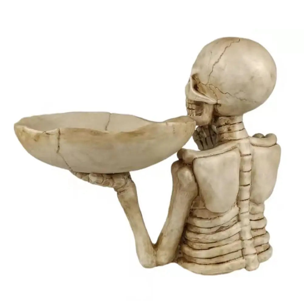 Spooky Skeleton Halloween Candy Bowl