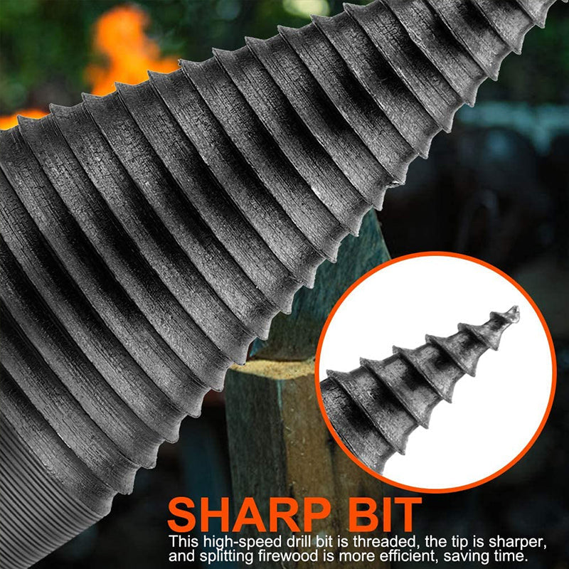 Hex Screw Shaft Firewood Drill